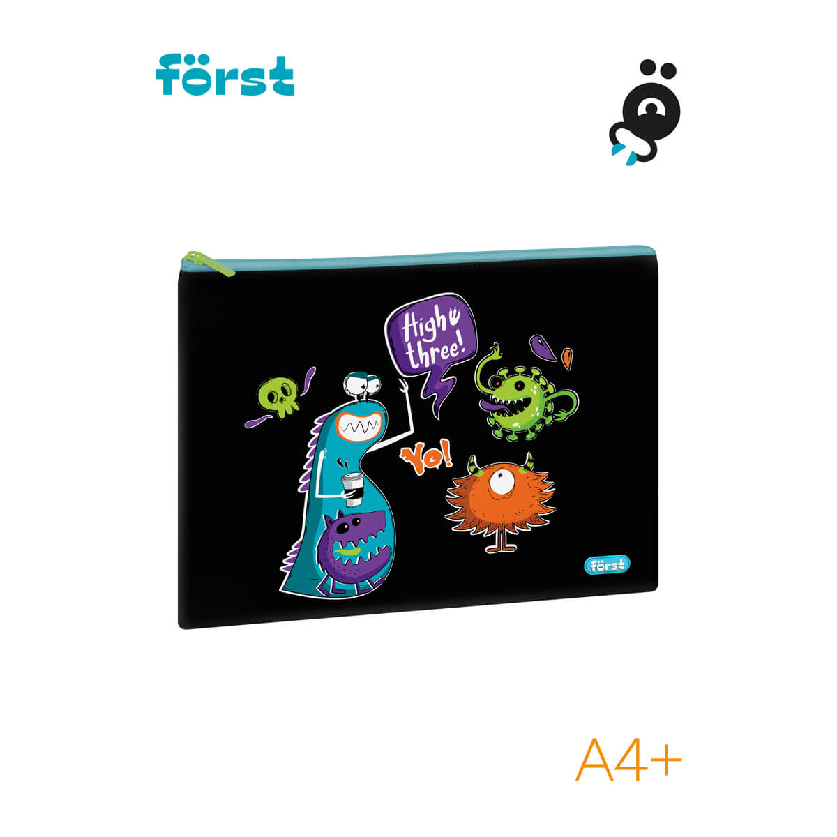 Папка А4 Monster party
